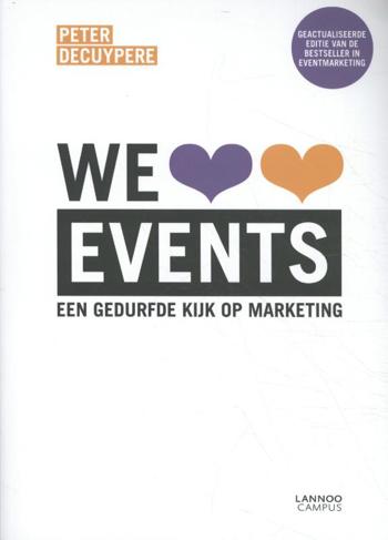 9789401421867 - We love events: Een gedurfde kijk op marketing