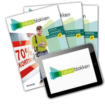 9789402000122 - (ECK) Rekenblokken 3 combi 2F leerwerkboeken en 1F/2F/3F licentie 12 mnd