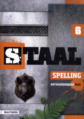 9789402001228 - Staal spelling plus groep 6 antwoordenboek