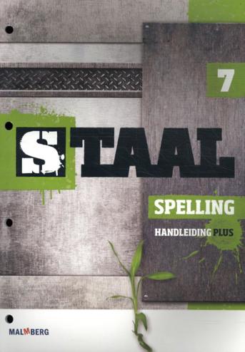 9789402001280 - Staal spelling plus groep 7 handleiding