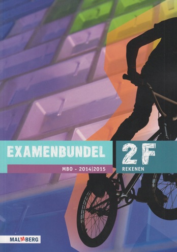 9789402005318 - Rekenblokken mbo examenbundel 2F 2014
