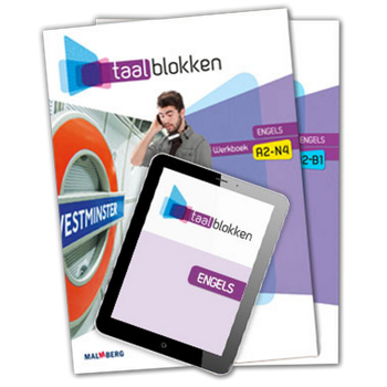 9789402008685 - (ECK) Taalblokken 3 combipakket EN A2/B1 boeken + studentlicentie 48 mnd