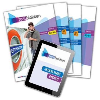 9789402008791 - (ECK) Taalblokken 3 combipakket NE 3F-EN A2/B1 boeken + studentlicentie 24 mnd