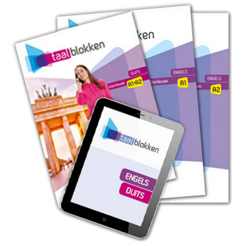 9789402008890 - (ECK) Taalblokken 3 combipakket EN-DU A1/A2 boeken + studentlicentie 48 mnd