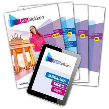 9789402008951 - (ECK) Taalblokken 3 combipakket NE2F-EN/DU A1/A2 boeken+studentlicentie 48 mnd