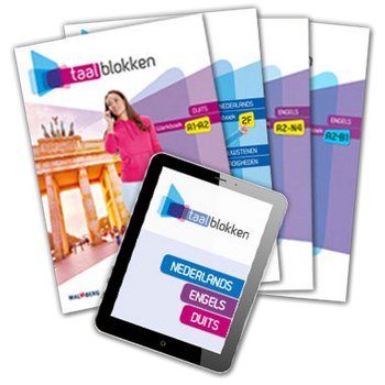 9789402008982 - (ECK) Taalblokken 3 combipakket NE2F-ENA2/B1 DU boeken+studentlicentie 48 mnd