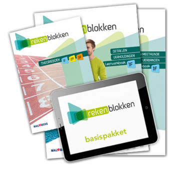 9789402009026 - (ECK) Rekenblokken 3 mbo basispakket 1F leerwerkboeken+tb + stud.toetslic.12 mnd