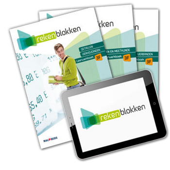 9789402009217 - (ECK) Rekenblokken 3 mbo combipakket 3F leerwerkboeken + studentlicentie 24 mnd