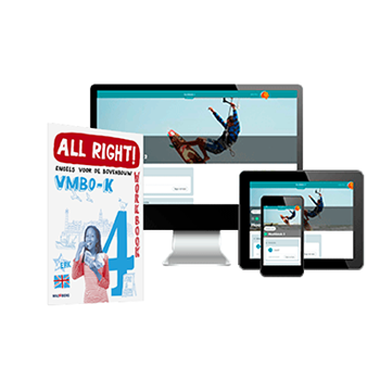 9789402012323 - All right! 4 vmbo-k workbook/digitale oefenomgeving