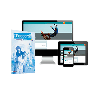 9789402012699 - D'accord 3h cahier d exercices/digitale oefenomgeving