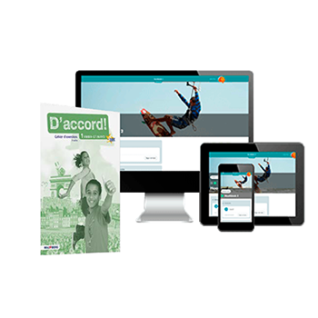 9789402012705 - D'accord 1 vmbo-gt/h cahier d exercices/digitale oefenomgev