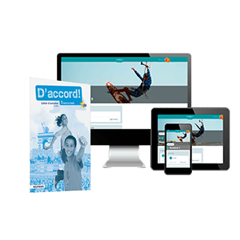 9789402012729 - D'accord 1hv cahier d exercices/digitale oefenomgeving