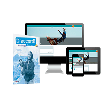 9789402012736 - D'accord 2hv cahier d exercices/digitale oefenomgeving