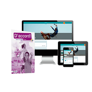 9789402012743 - D'accord 1v cahier d exercices/digitale oefenomgeving