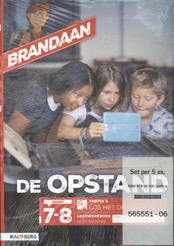 9789402033991 - Brandaan 2 thema 5 groep 7-8 leerwerkboek