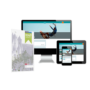 9789402038040 - Memo MAX 1 vmbo-bk(g) boek+online 4-jaar afname