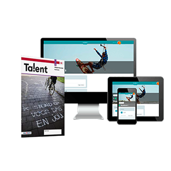 9789402038286 - Talent MAX 1v/gymnasium boek+online 4-jaar afname