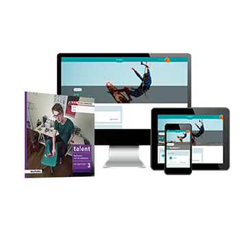 9789402038354 - Talent MAX 3v/gymnasium boek+online 4-jaar afname