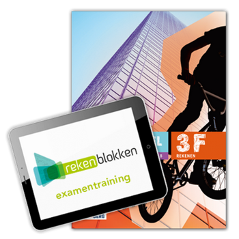 9789402039160 - (ECK) Rekenblokken 3 examentraining examenbundel 3F 2018 + studentlicentie 12 mnd