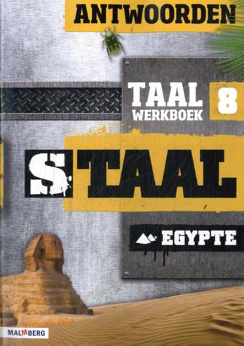 9789402042443 - Staal Taal thema 12 Egypte groep 8 antwoordenboek