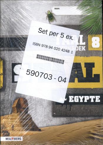 9789402042481 - Staal Taal thema 12 Egypte groep 8 werkboek (a 5 ex)