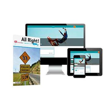 9789402046069 - All right! MAX 2 vmbo-bk boek+online 4-jaar afname