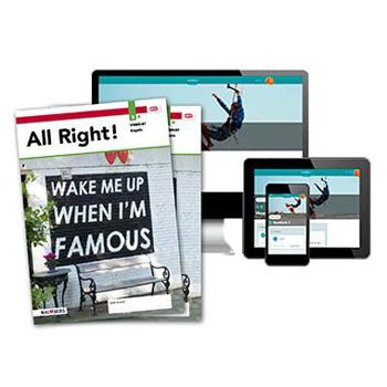 9789402053302 - All right! MAX 3 vmbo-gt boek+online 6-jaar afname