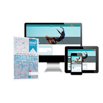 9789402055160 - Memo MAX 3v boek+online 6-jaar afname