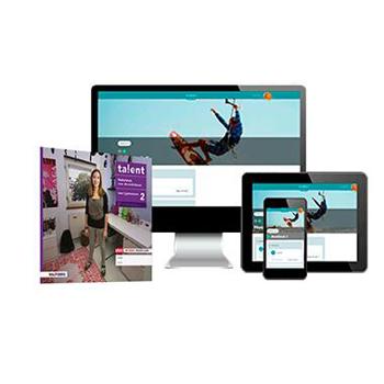 9789402055986 - Talent MAX 2v/gymnasium boek+online 6-jaar afname