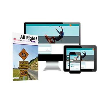 9789402056167 - All right! MAX 2v/gymnasium boek+online 1-jaar afname