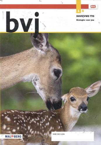 9789402057171 - Biologie voor jou TTO - MAX - leeropdrachtenboek B 1 havo/vwo 2021