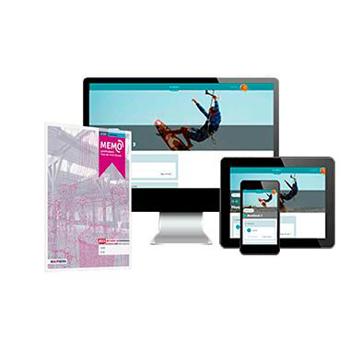 9789402060638 - Memo MAX 2 vmbo-t/h boek+online 1-jaar afname