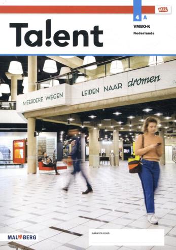 9789402064230 - Talent - MAX - leerwerkboek A 4 vmbo-k 2020
