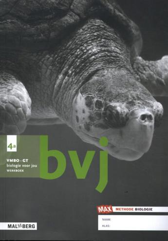 9789402065329 - Biologie voor jou - MAX - werkboek A 4 vmbo-gt