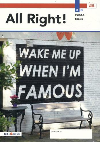 9789402066166 - All Right! - MAX - leerwerkboek B 3 vmbo-b