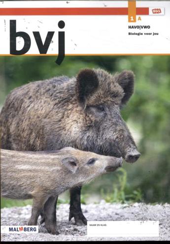 9789402068375 - Biologie voor jou - MAX - leeropdrachtenboek A 1 havo/vwo 2021