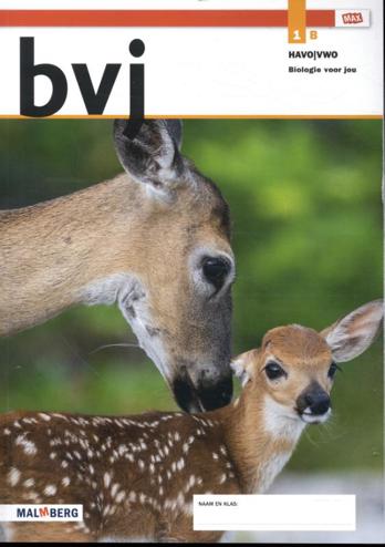 9789402068382 - Biologie voor jou - MAX - leeropdrachtenboek B 1 havo/vwo 2021