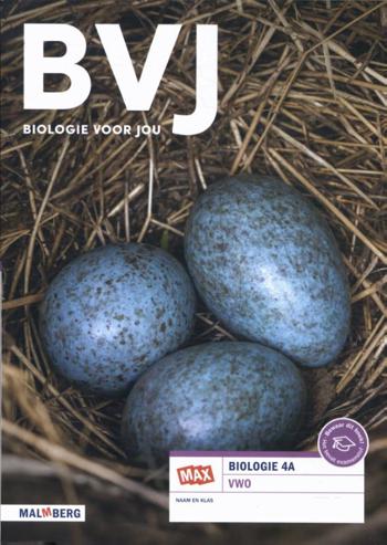 9789402068696 - Biologie voor jou - MAX - leeropdrachtenboek A 4 vwo 7.0