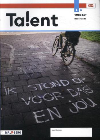 9789402069310 - Talent - MAX - leerwerkboek A 1 vmbo-kgt 2021