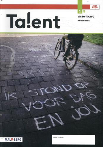 9789402069341 - Talent - MAX - leeropdrachtenboek B 1 vmbo-t/havo 2021