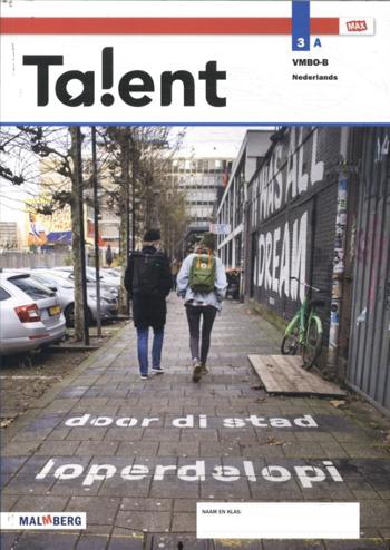 9789402069433 - Talent - MAX - leerwerkboek A 3 vmbo-b 2021