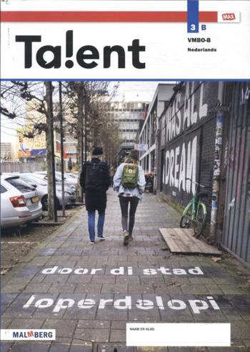 9789402069440 - Talent - MAX - leerwerkboek B 3 vmbo-b 2021