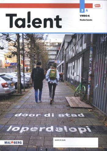 9789402069457 - Talent - MAX - leerwerkboek A 3 vmbo-k 2021