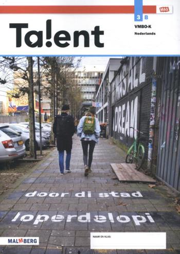 9789402069464 - Talent - MAX - leerwerkboek B 3 vmbo-k 2021