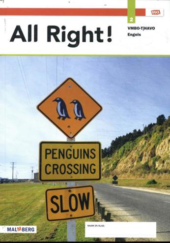 9789402069648 - All Right! - MAX - leerwerkboek 2 vmbo-t/havo 2021