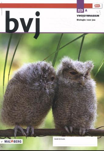 9789402072808 - Biologie voor jou - MAX - leeropdrachtenboek A 2 vwo/gymnasium 8.1
