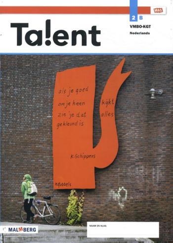 9789402074468 - Talent - MAX - leerwerkboek B 2 vmbo-kgt 3.1