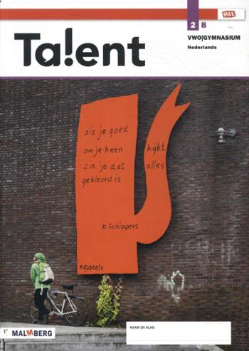 9789402074529 - Talent - MAX - leeropdrachtenboek B 2 vwo/gymnasium 3.1