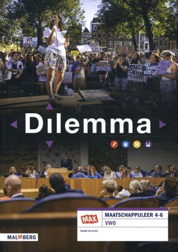9789402074741 - Dilemma - MAX - leeropdrachtenboek 4 vwo 3.0