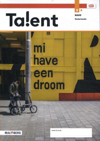9789402077483 - Talent - MAX - leeropdrachtenboek A 3 havo/vwo 3.1
